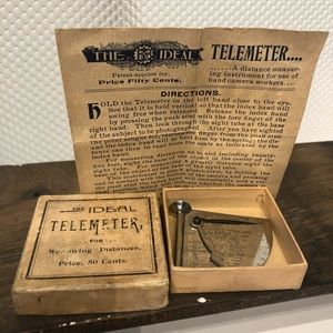 Vintage Burke & James telemeter
